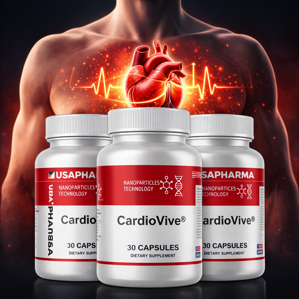 Cardiovive Heart Health Supplement Bottle